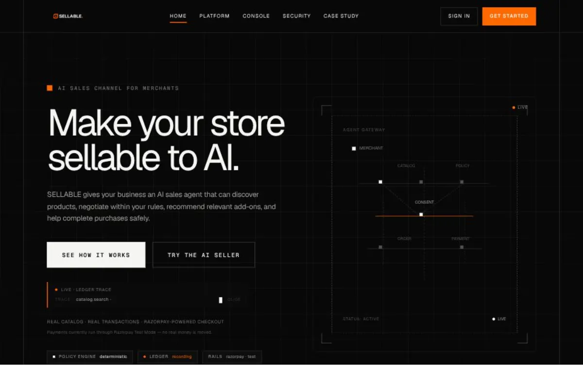 Sellable preview